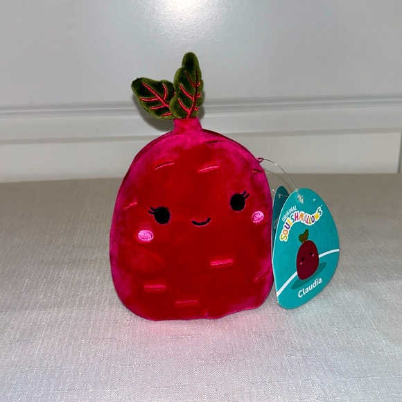 Squishmallows 5” Claudia the Beet New With Tags - Picture 5 of 5
